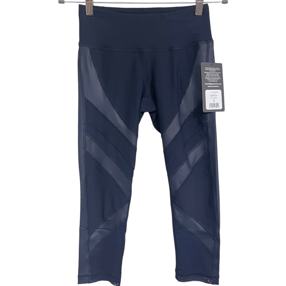 NWT $78 90 Degree by Reflex Crop Leggings